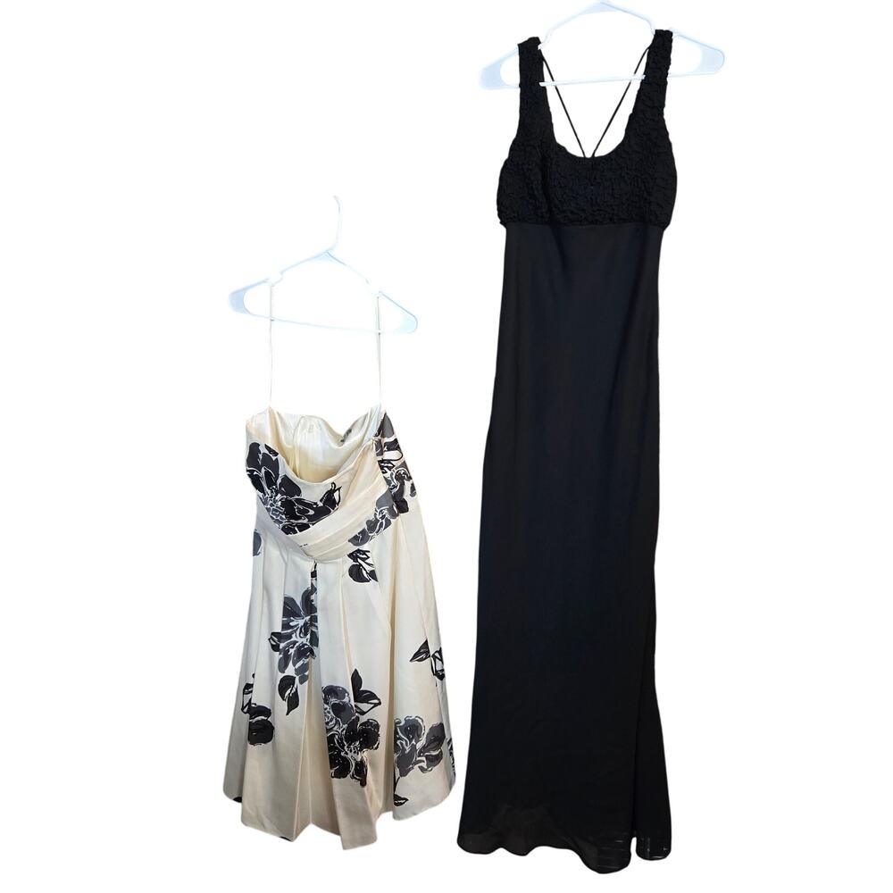 Women's Medium 8 10 Formal Dresses Cocktail Party Prom Wholesale lot of 2 M